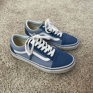 Womens Blue Vans!!